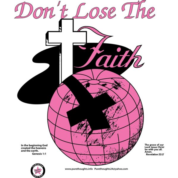 Dont Loose Faith Pink Thumbnail